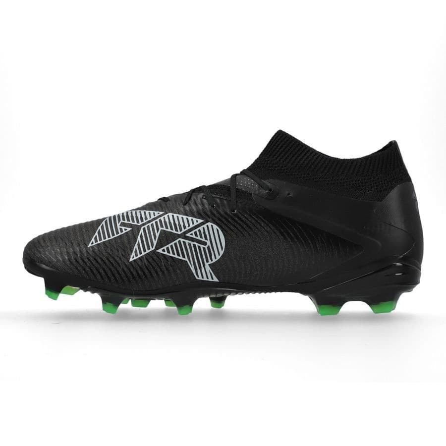 PUMA Future 8 Pro FG/AG - Voetbalschoenen - Black / Cool Light Gray / Green - Afbeelding 7