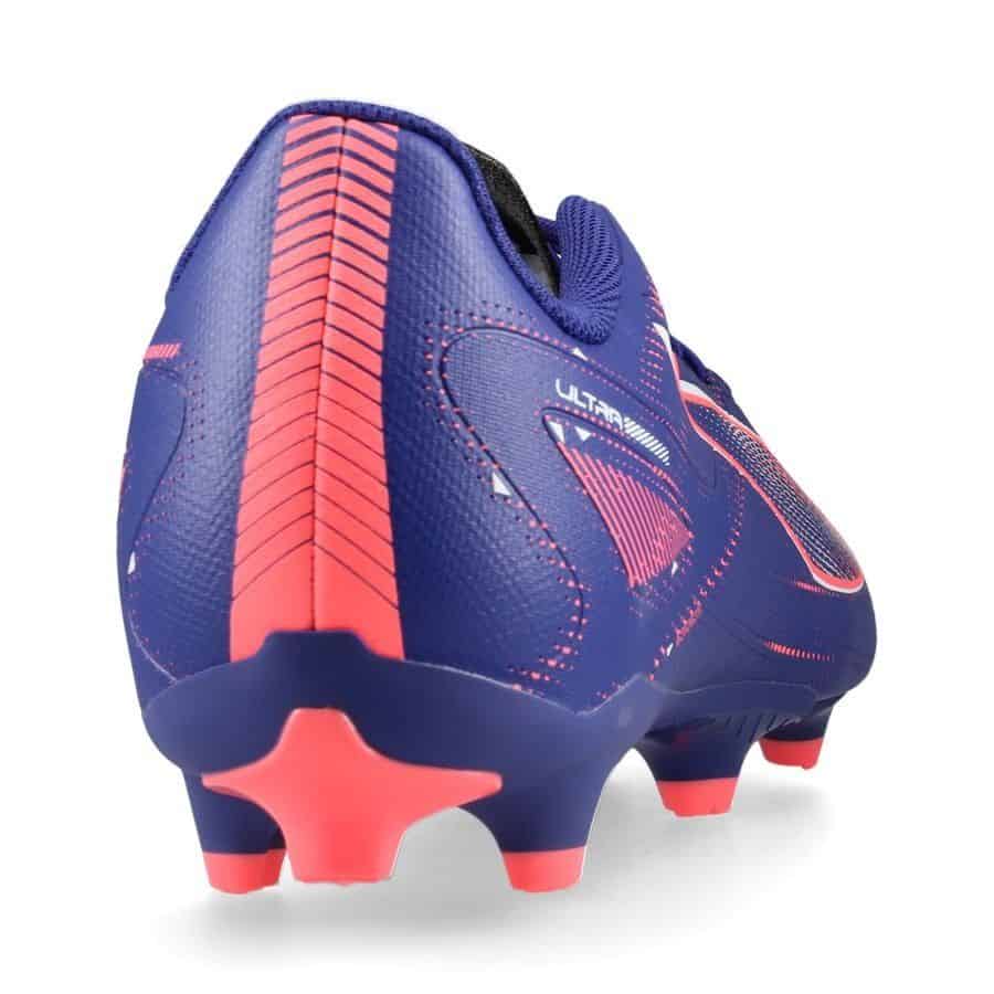 PUMA Ultra 5 Play FG/AG - Voetbalschoenen - Lapis Lazuli / Puma White / Sunset Glow - Afbeelding 7