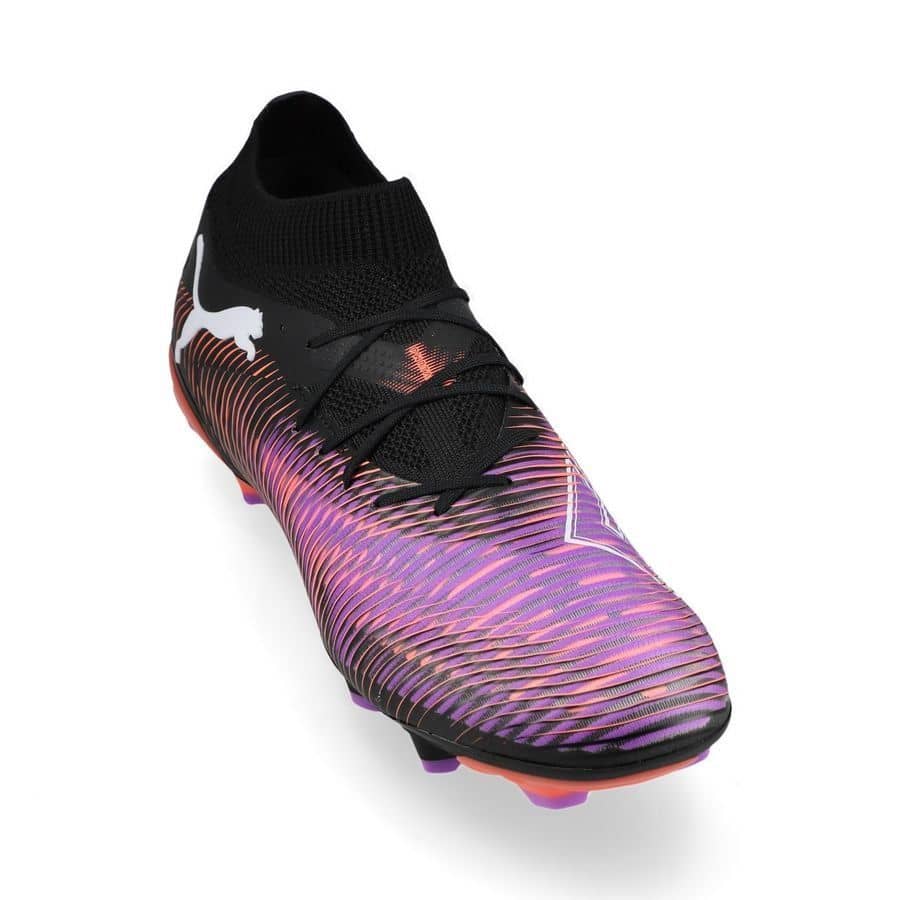 PUMA Future 8 Pro FG/AG - Voetbalschoenen - Puma Black / Puma White / Glowing Red - Afbeelding 5