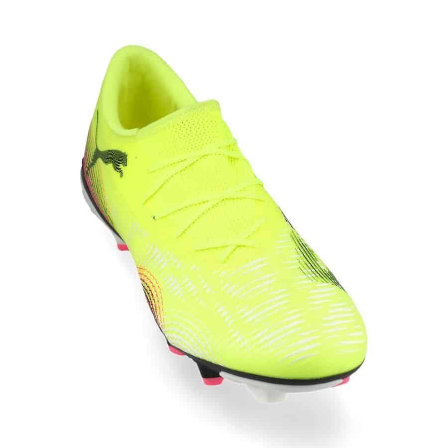 PUMA Future 8 Match Low FG/AG - Voetbalschoenen - Yellow Alert / Puma Black / Sun Struck - Afbeelding 4