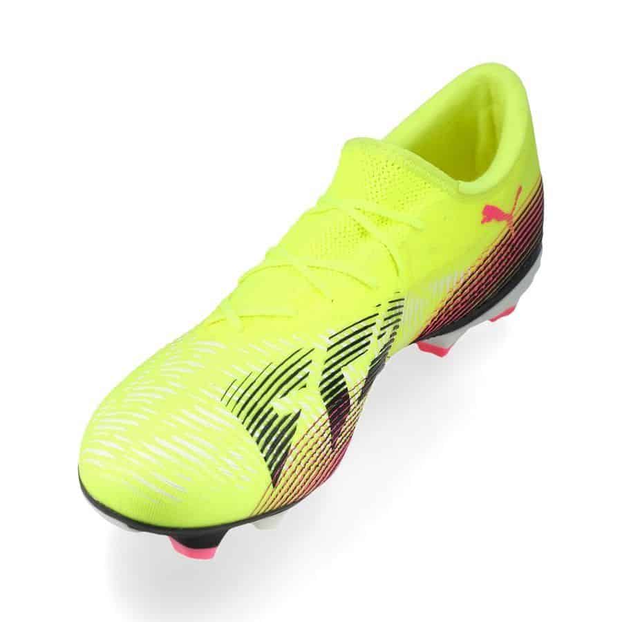 PUMA Future 8 Match Low FG/AG - Voetbalschoenen - Yellow Alert / Puma Black / Sun Struck - Afbeelding 3