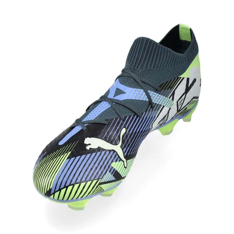 PUMA Future 7 Pro FG/AG - Voetbalschoenen - Lights Out - Gray Skies / White / Fizzy Apple - Afbeelding 3