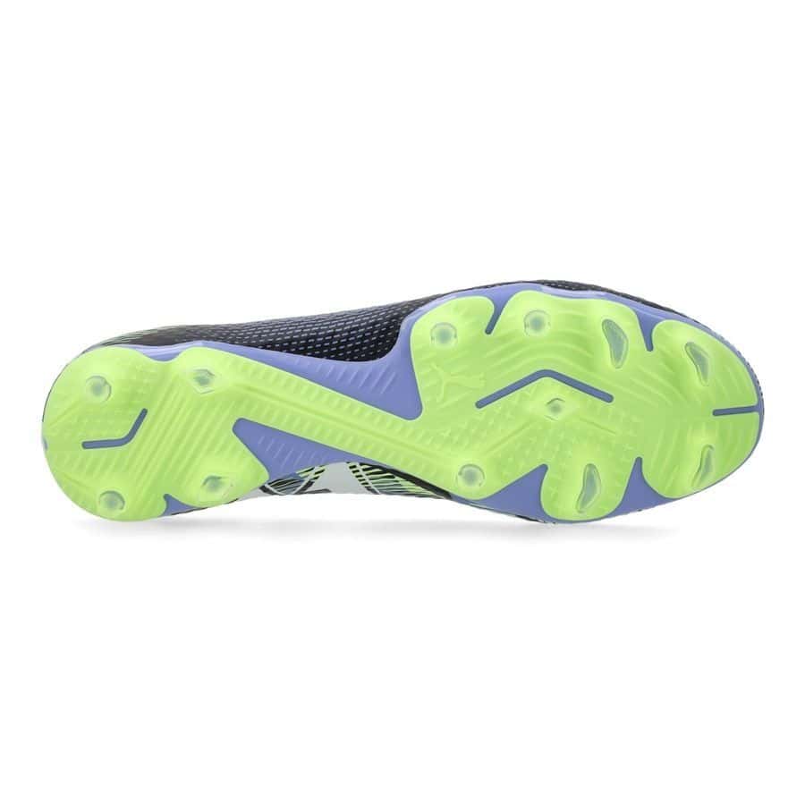 PUMA Future 7 Pro FG/AG - Voetbalschoenen - Lights Out - Gray Skies / White / Fizzy Apple - Afbeelding 8