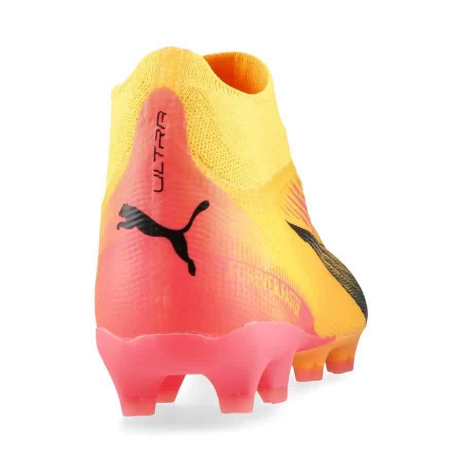 PUMA Ultra Pro FG/AG - Voetbalschoenen - Sun Stream / Puma Black / Sunset Glow - Afbeelding 5