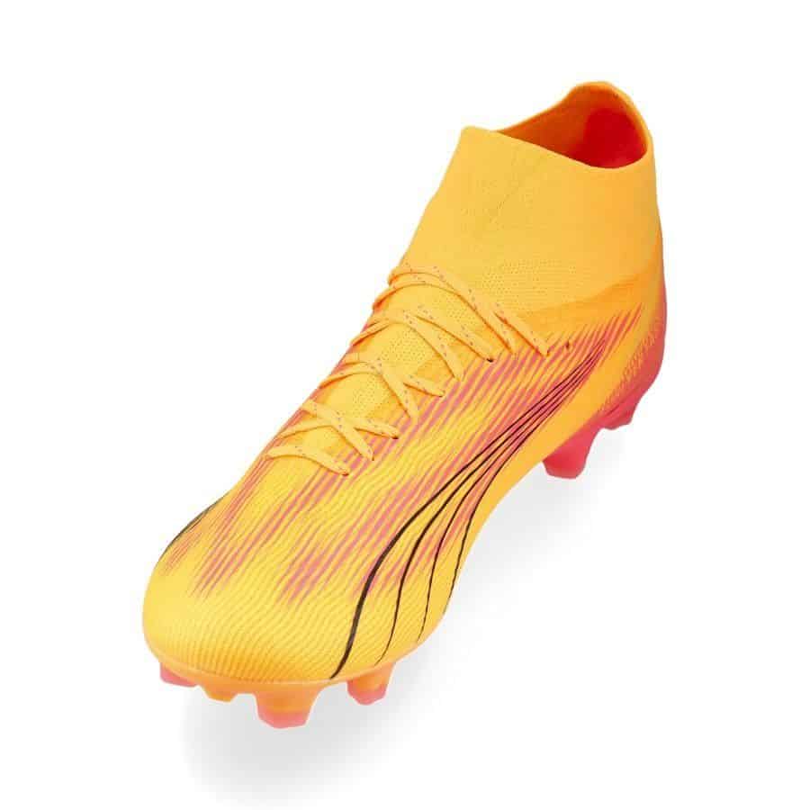 PUMA Ultra Pro FG/AG - Voetbalschoenen - Sun Stream / Puma Black / Sunset Glow - Afbeelding 4
