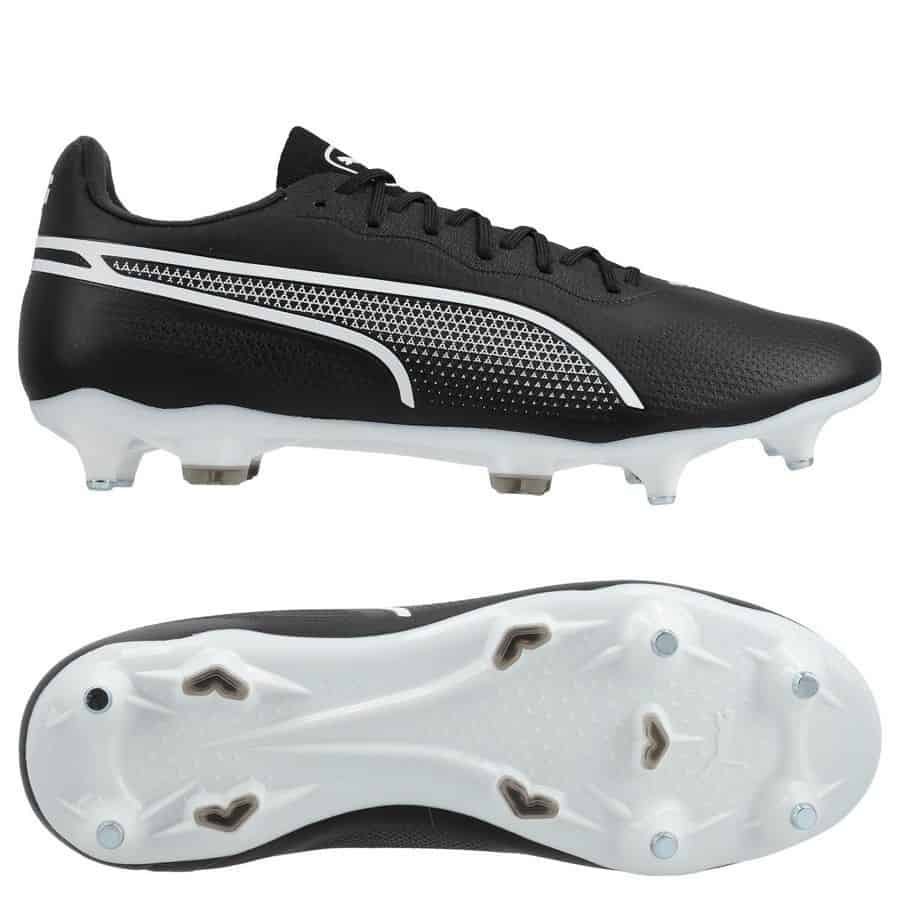 PUMA King Pro MXSG - Voetbalschoenen - Puma Black / Puma White - Ijzeren Nop