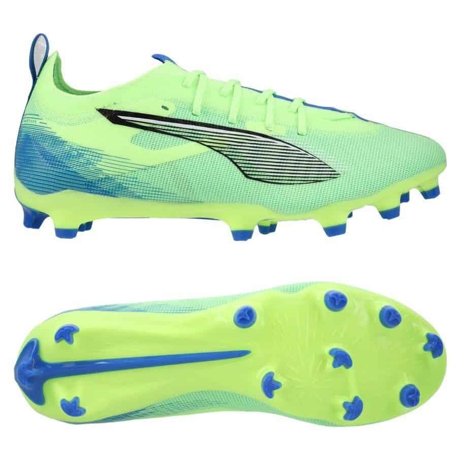 PUMA Ultra 5 Pro FG/AG - Voetbalschoenen - Fizzy Apple / Puma White / Bluemazing